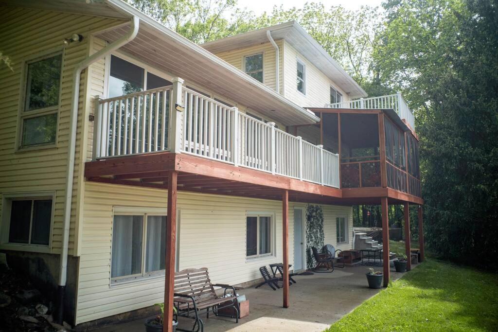 Finn'S Hideaway -Modern Family River Home Keokuk Eksteriør billede